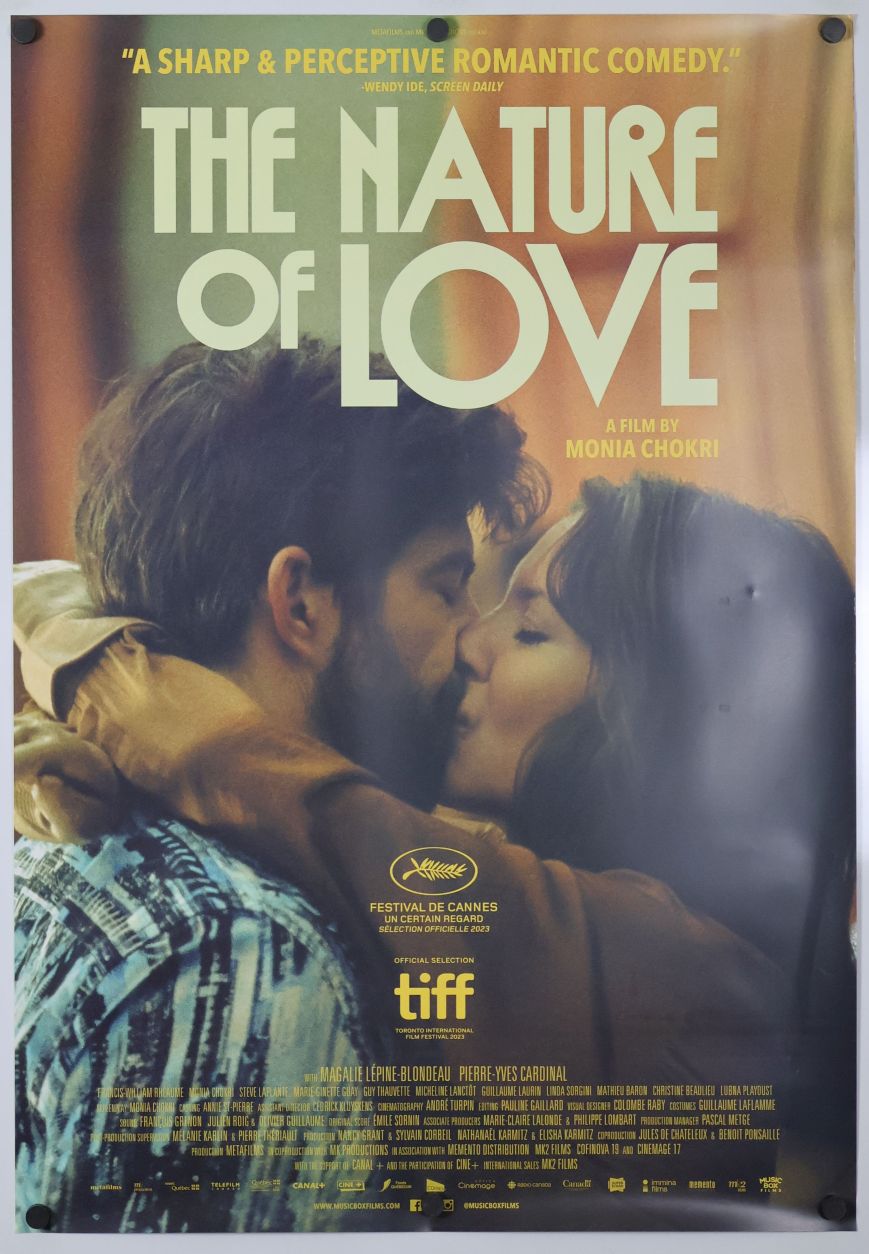 The Nature of Love (2024) original theatrical movie poster - Final