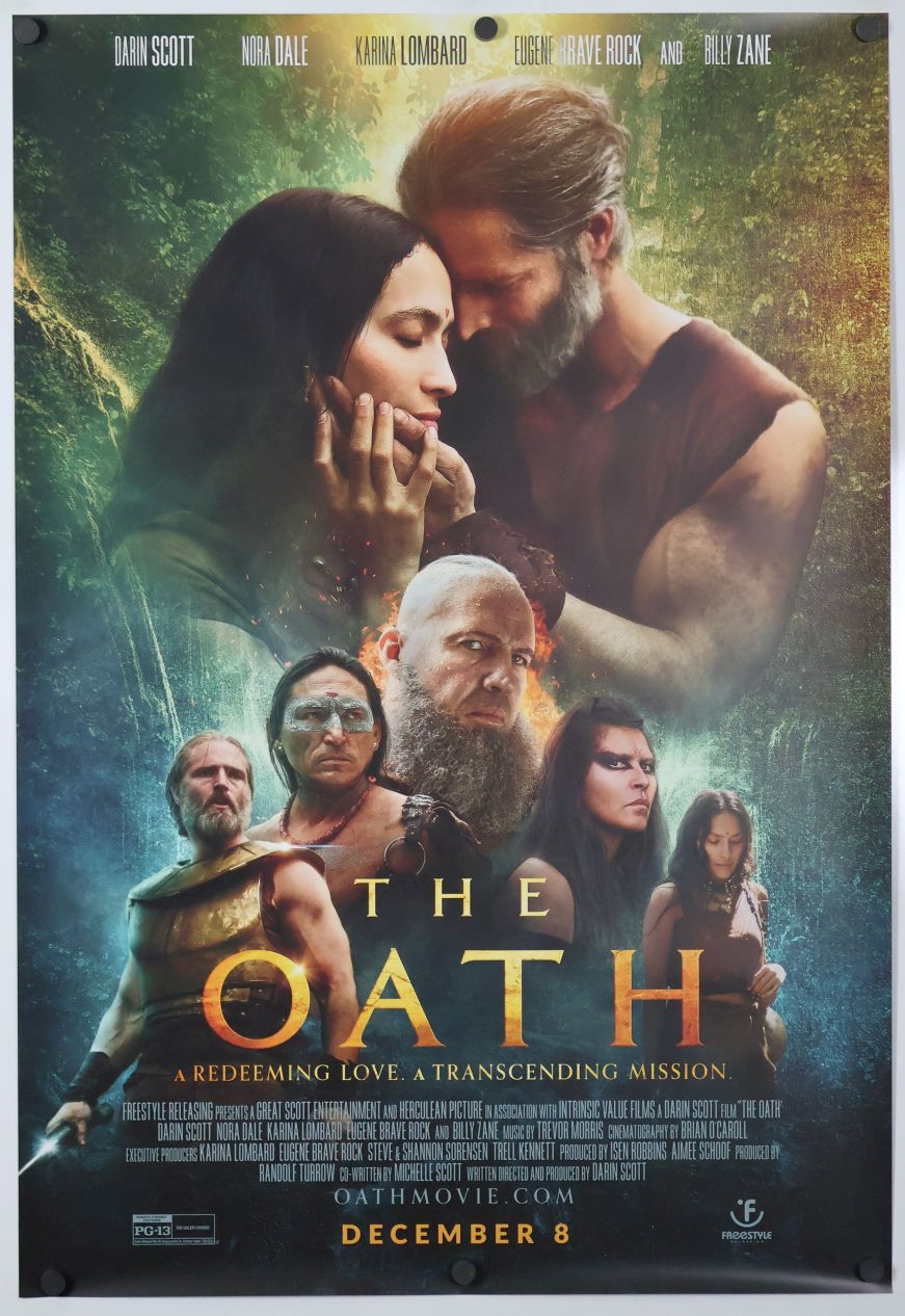The Oath (2023) original theatrical movie poster - Final