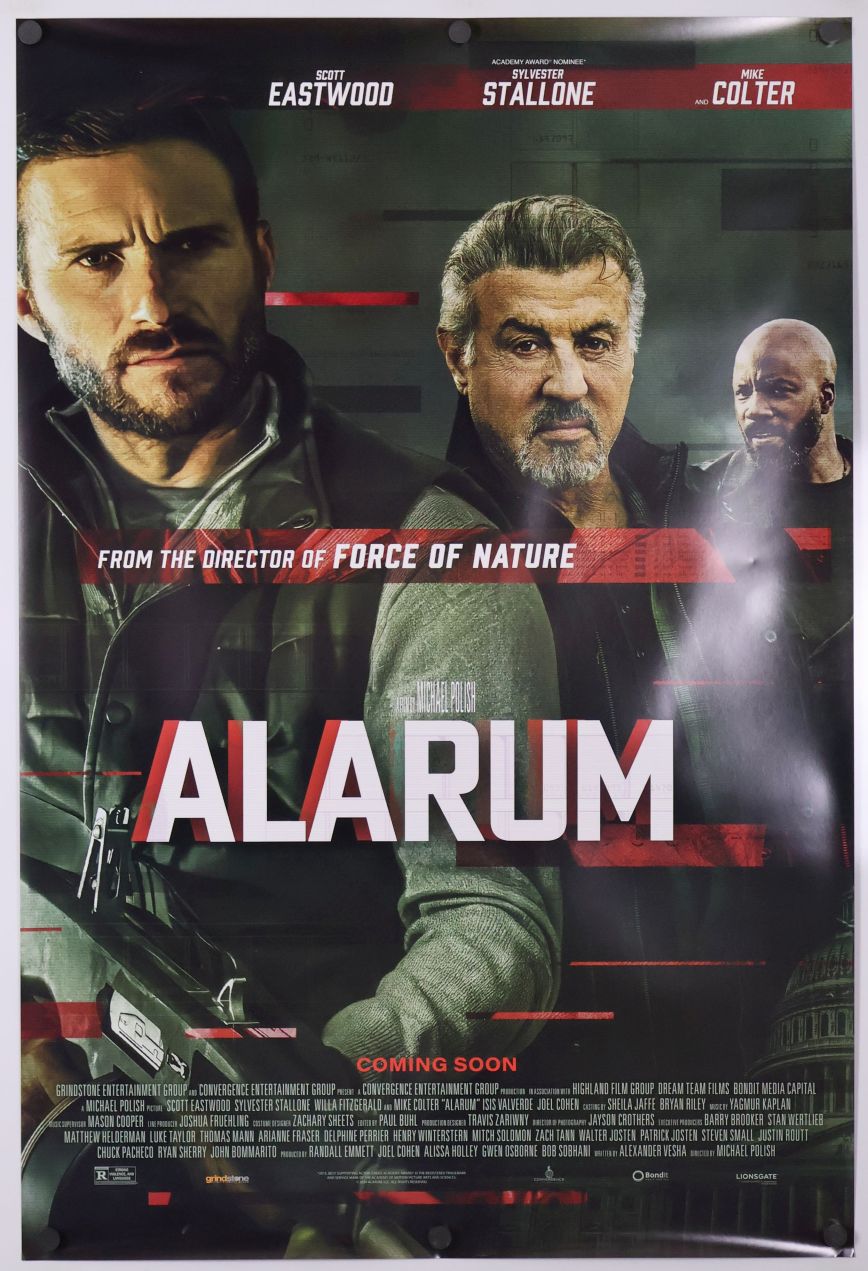 Alarum (2025) original theatrical movie poster - Final