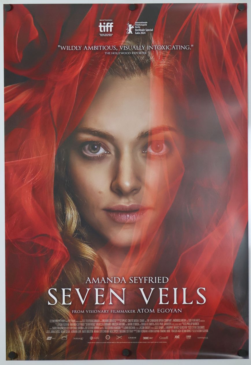 Seven Veils (2025) original theatrical movie poster - Final