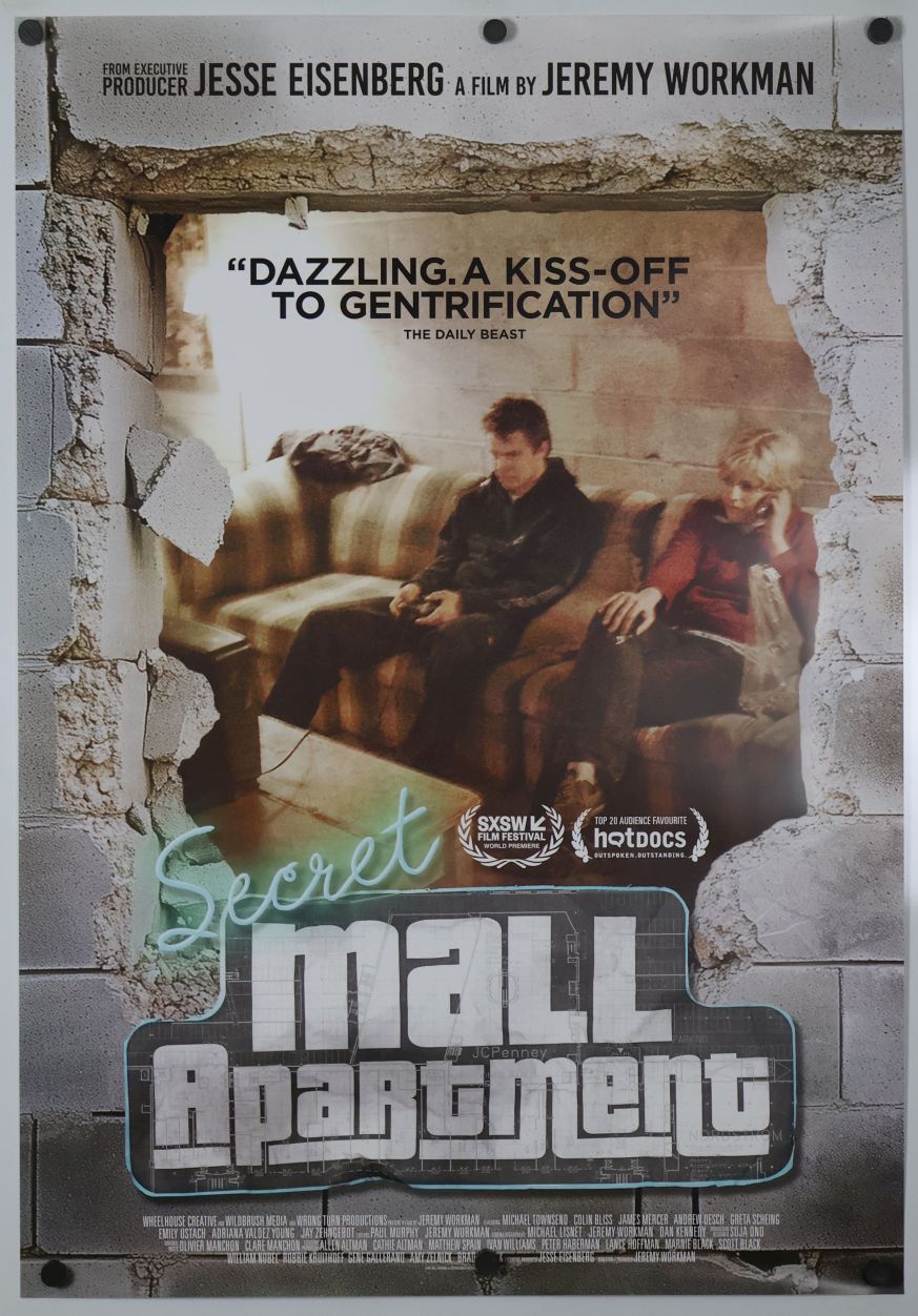 Secret Mall Apartment (2024) original theatrical movie poster - Final