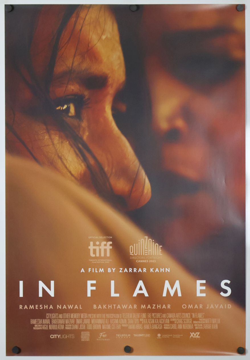 In Flames (2024) original theatrical movie poster - Final