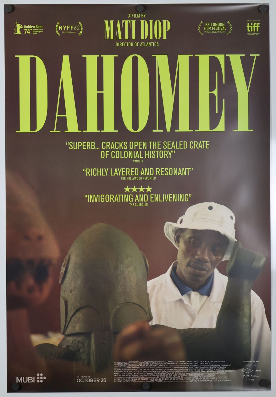 Dahomey (2024) original theatrical movie poster - Final