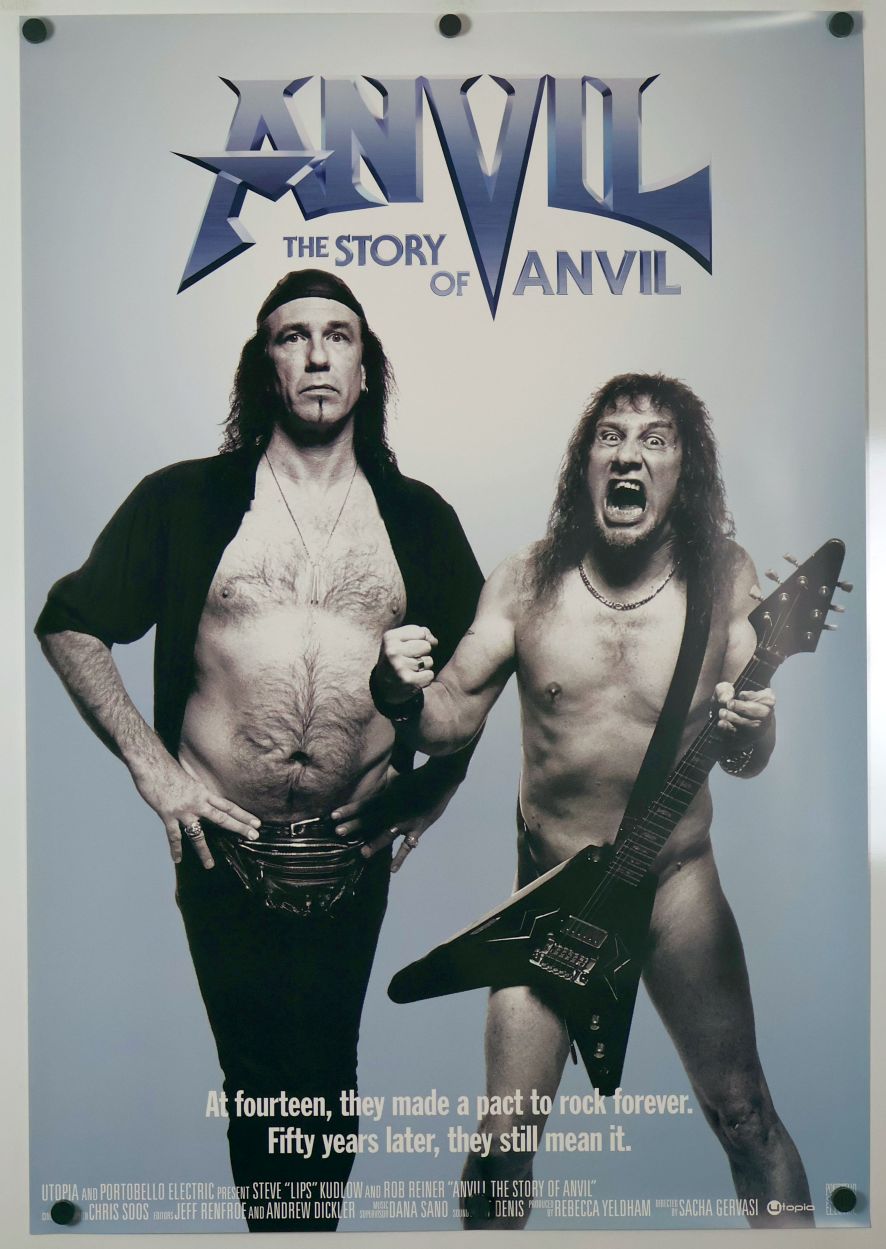 Anvil: The Story of Anvil (2022) original theatrical movie poster - Final