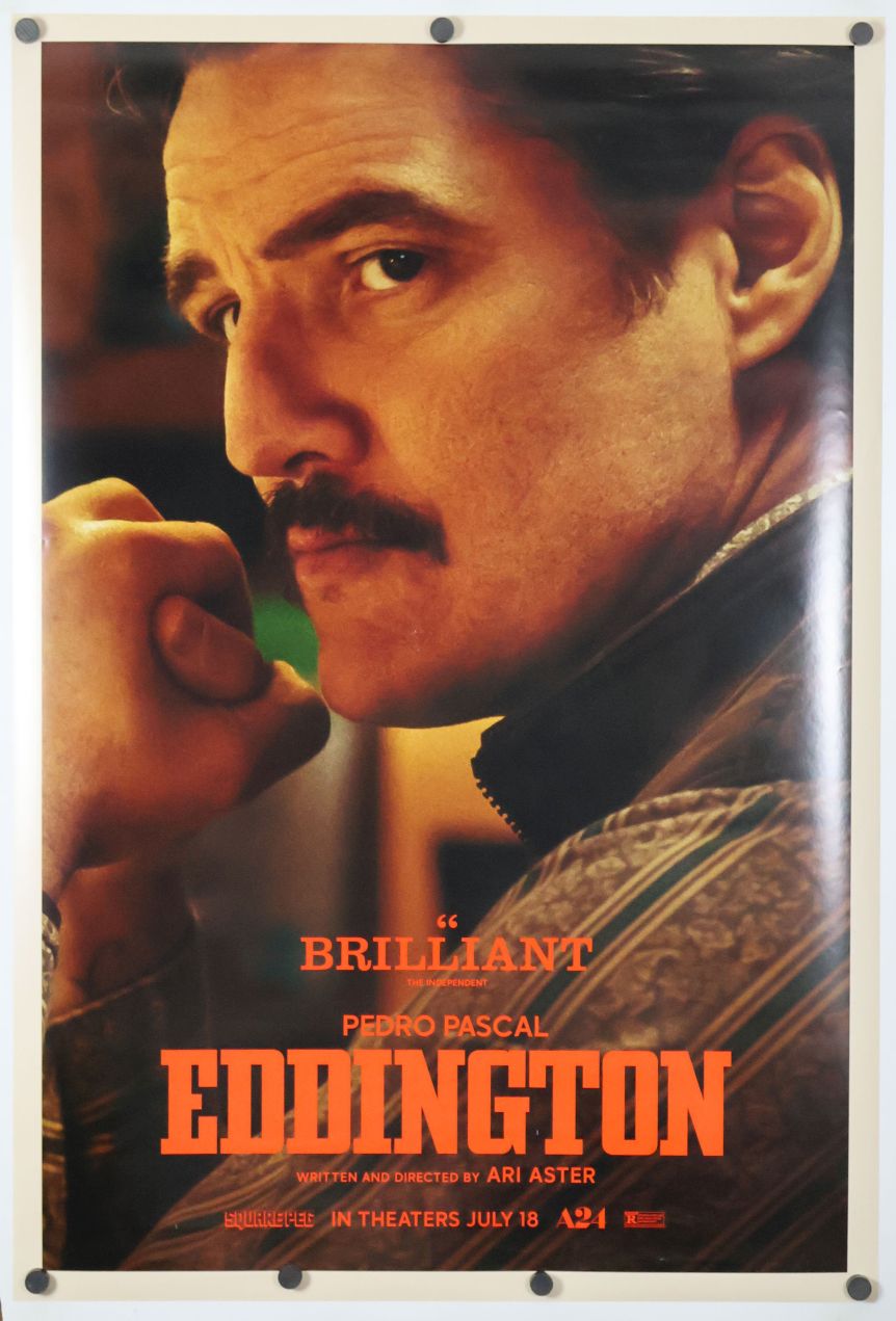 Eddington (2025) original theatrical movie poster - Advance Style B