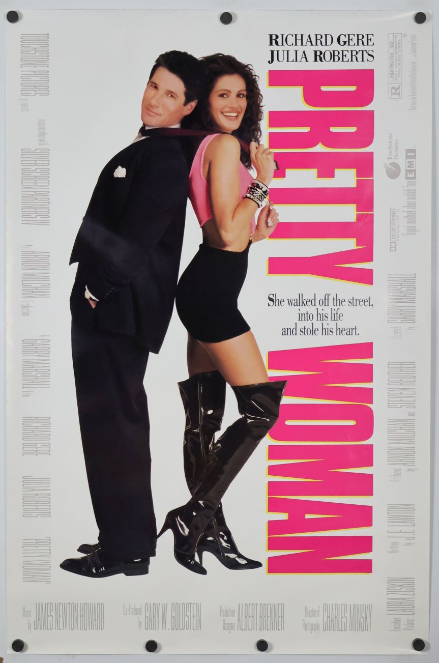 Pretty Woman (1990) original theatrical movie poster - Final