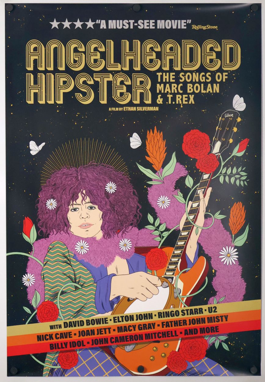Angelheaded Hipster: The Songs of Marc Bolan & T. Rex (2022) original theatrical movie poster - Final