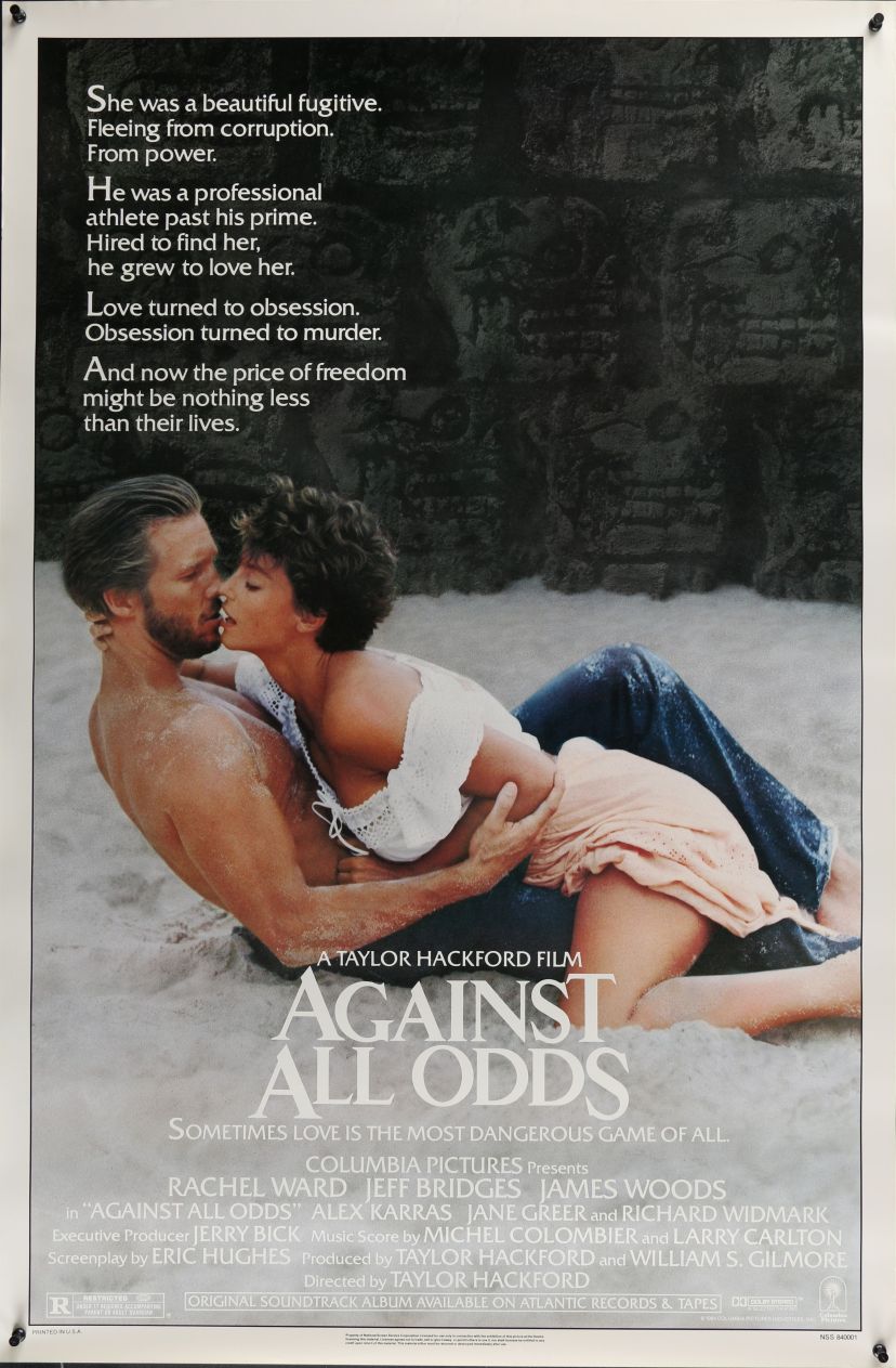 Against All Odds (1984) original theatrical movie poster - Final