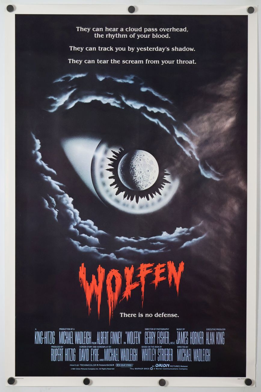 Wolfen (1981) original theatrical movie poster - Final