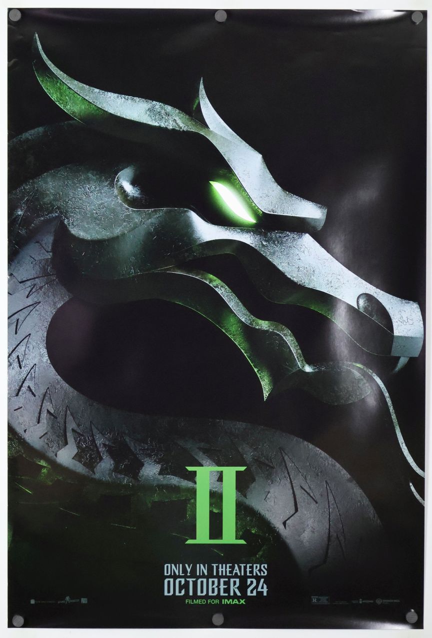 Mortal Kombat 2 (2025) original theatrical movie poster - Advance