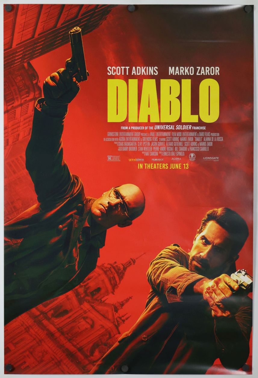 Diablo (2025) original theatrical movie poster - Final