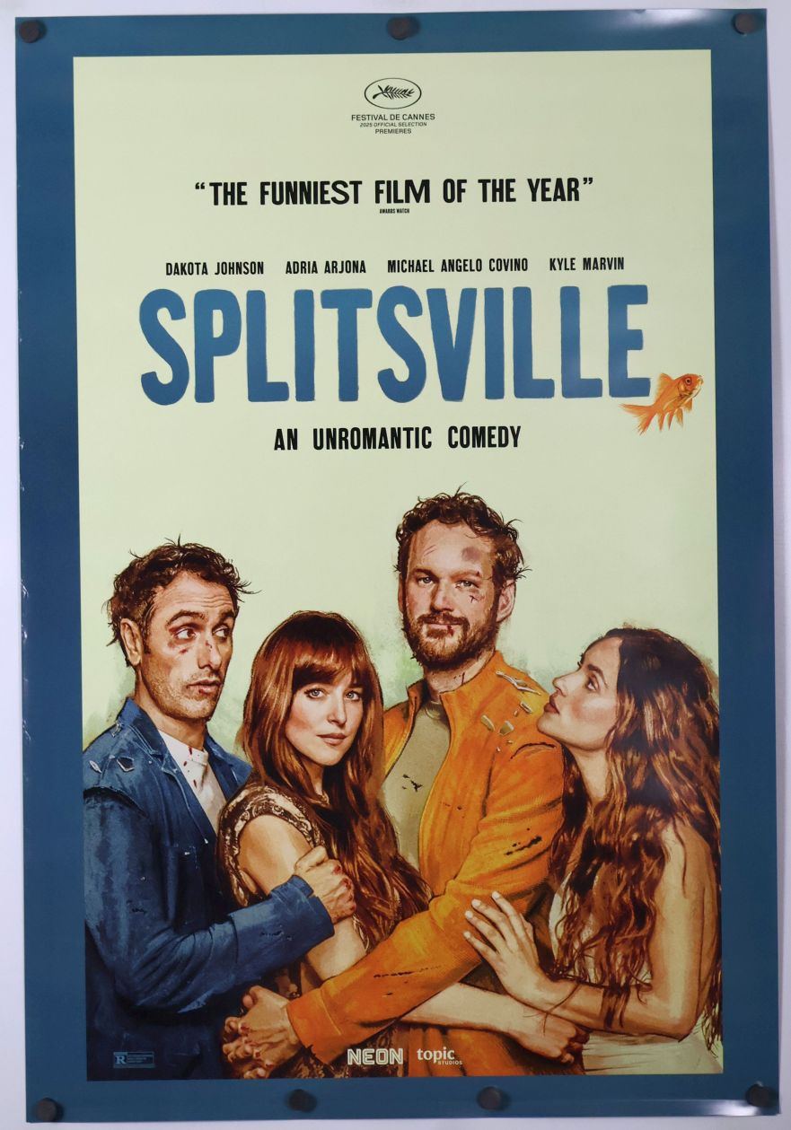 Splitsville (2025) original theatrical movie poster - Final