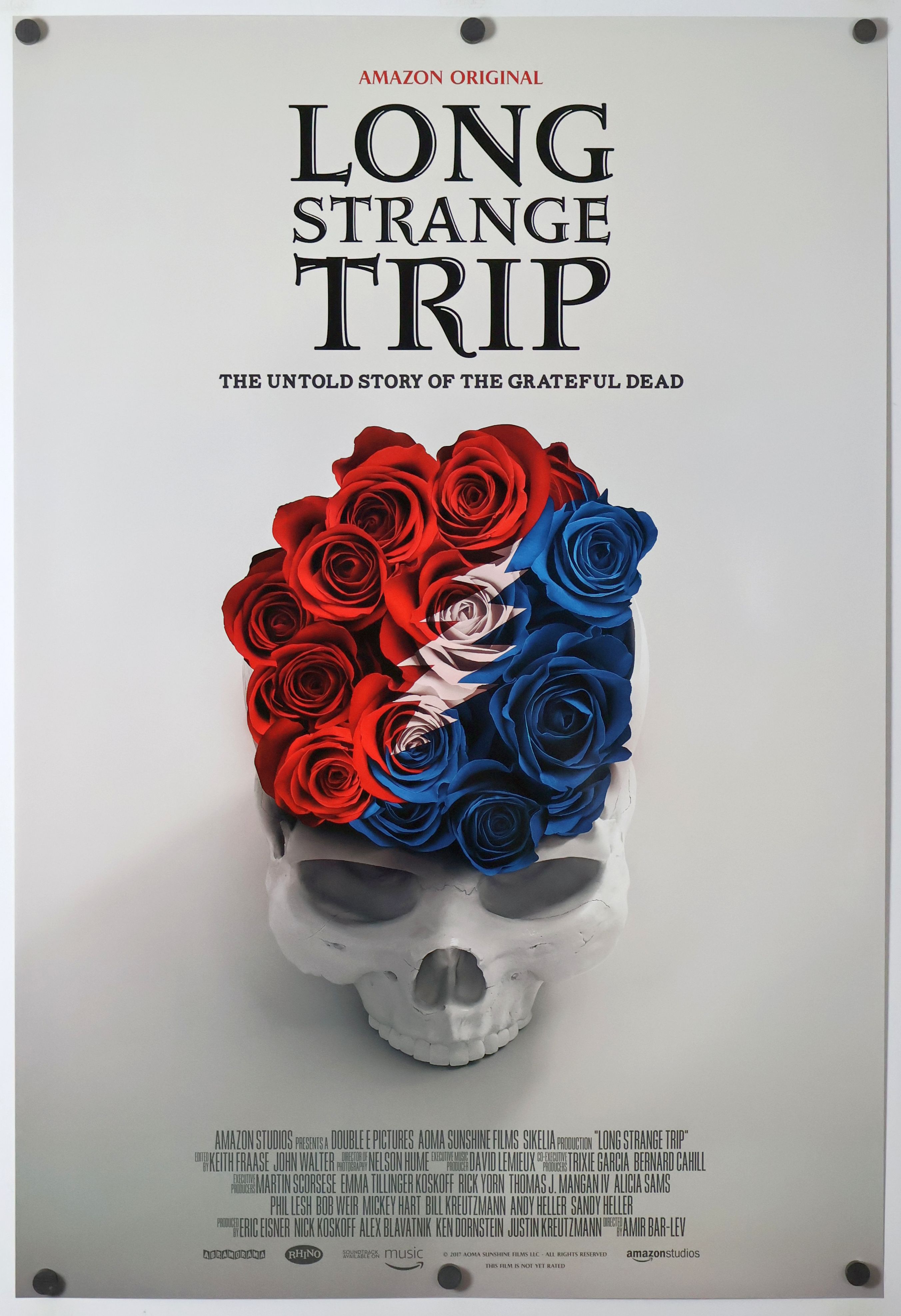 Long Strange Trip (2017) original theatrical movie poster - Final