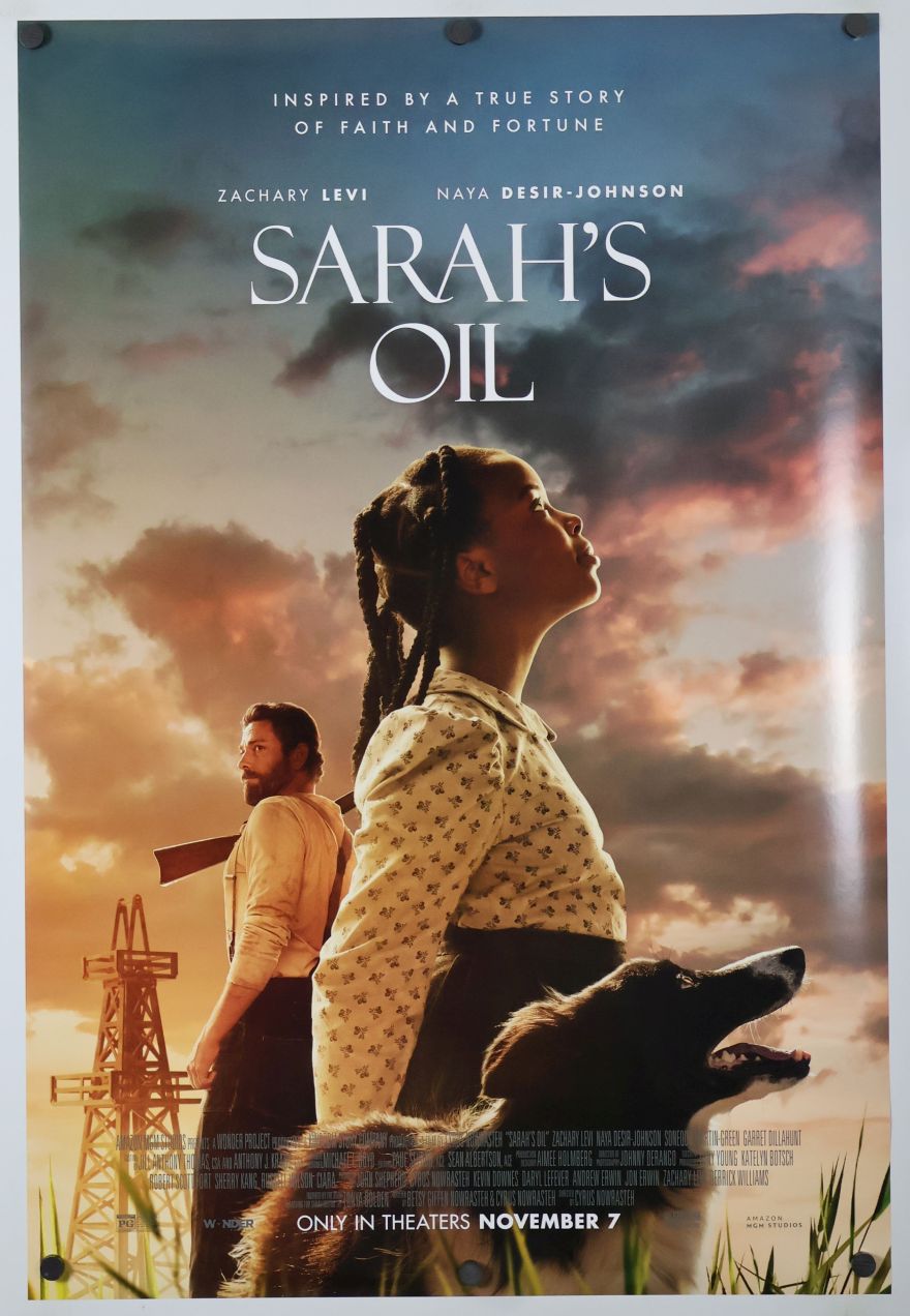 Sarah's Oil (2025) original theatrical movie poster - Final
