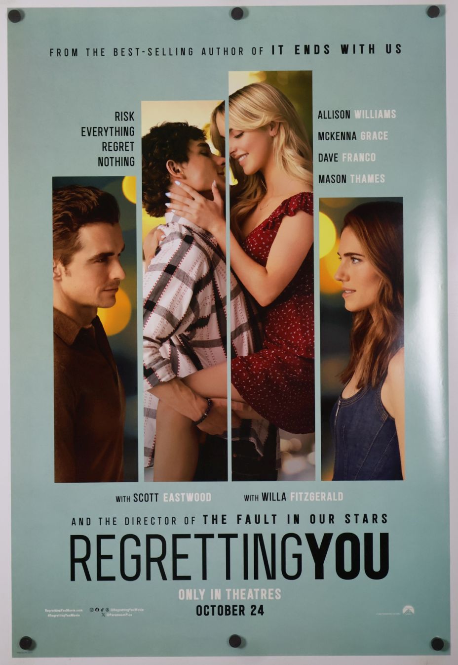 Regretting You (2025) original theatrical movie poster - Final