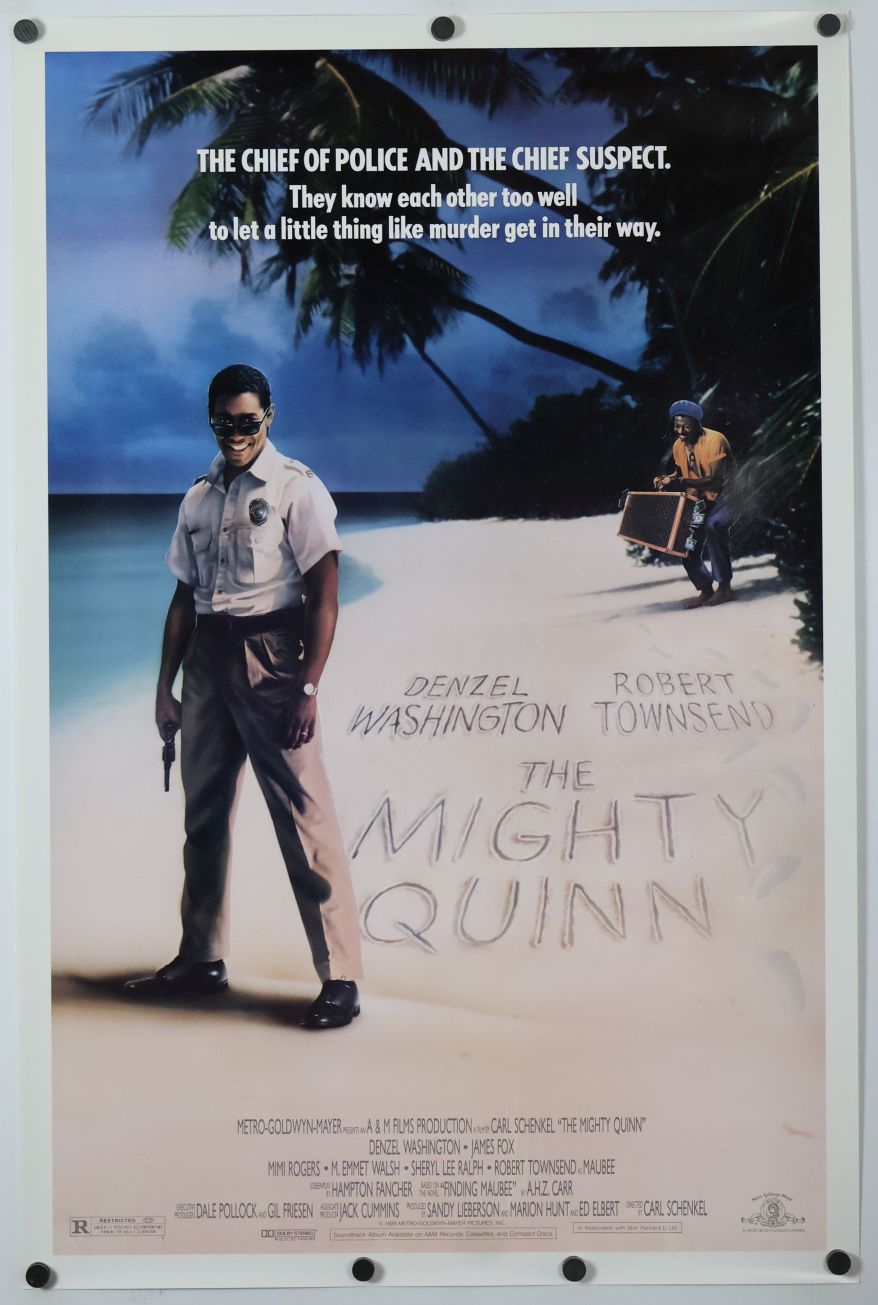 The Mighty Quinn (1989) original theatrical movie poster - Final