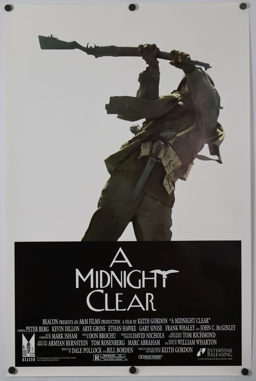 A Midnight Clear (1992) original theatrical movie poster - Final