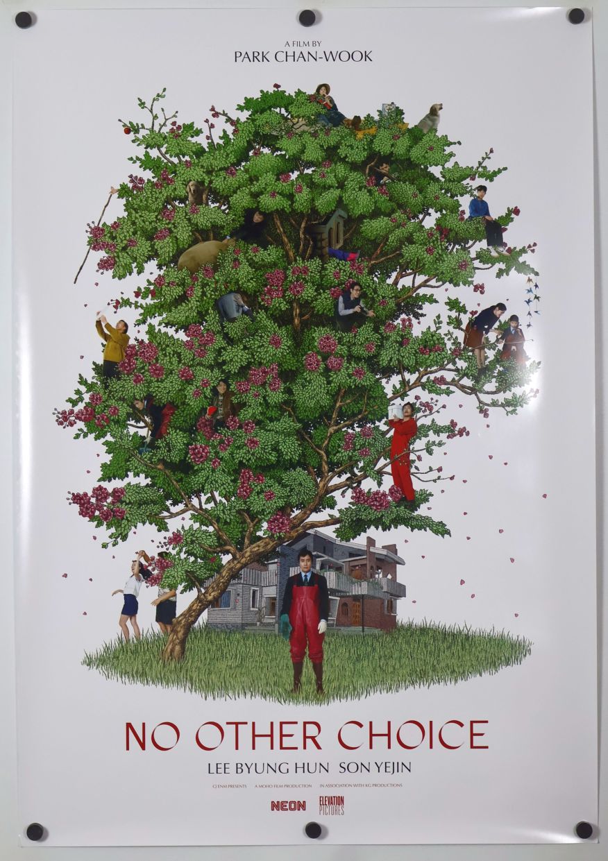 No Other Choice (2025) original theatrical movie poster - Final
