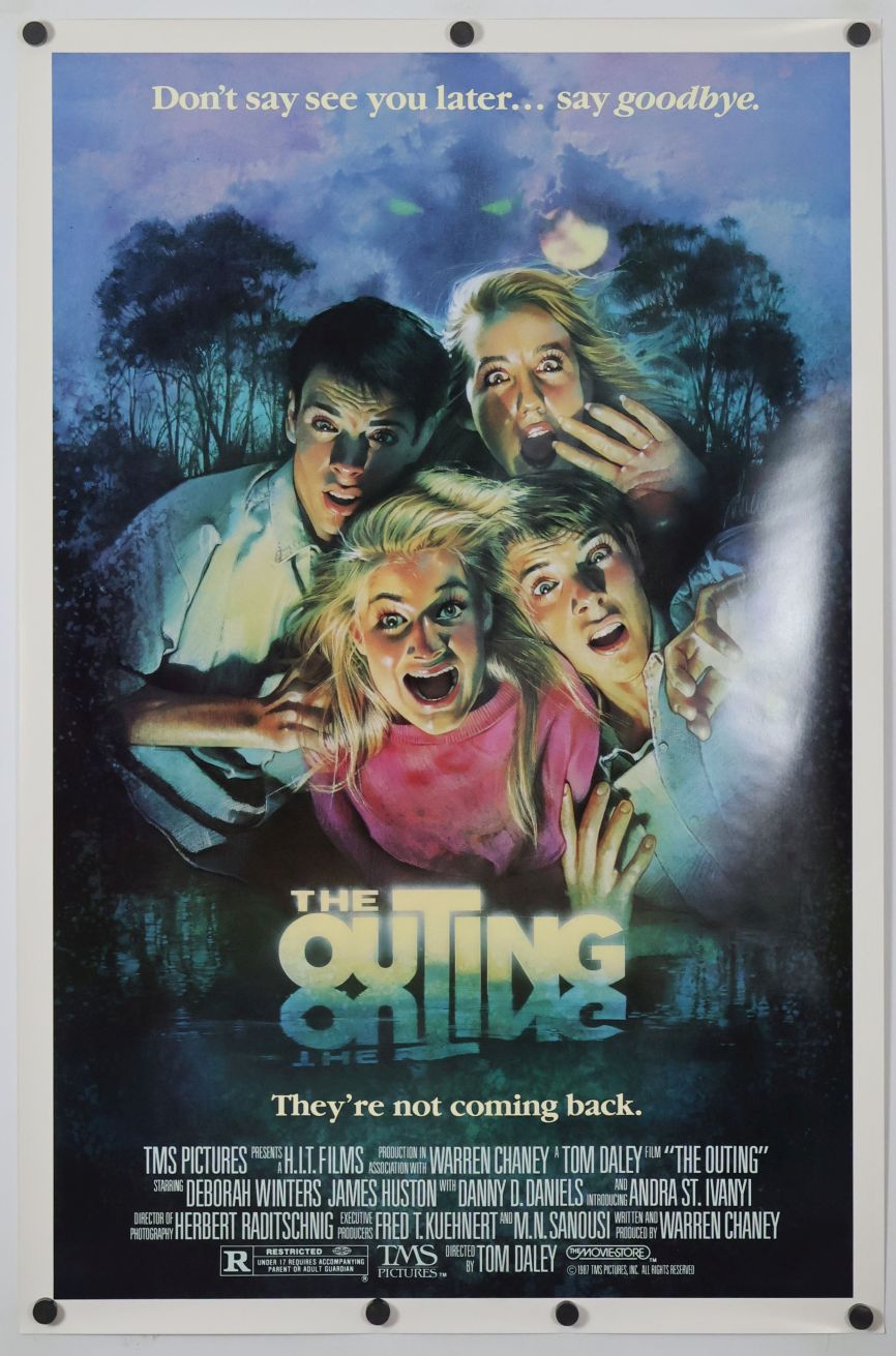 The Outing (1987) original theatrical movie poster - Final