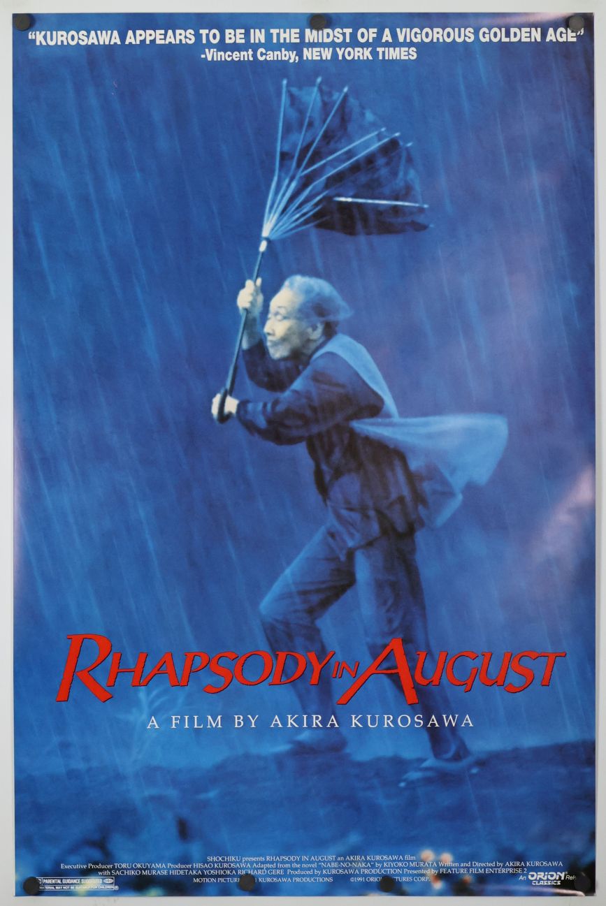 Rhapsody in August (1991) original theatrical movie poster - Final