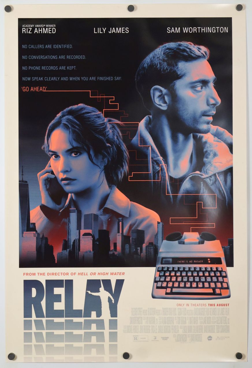 Relay (2025) original theatrical movie poster - Final