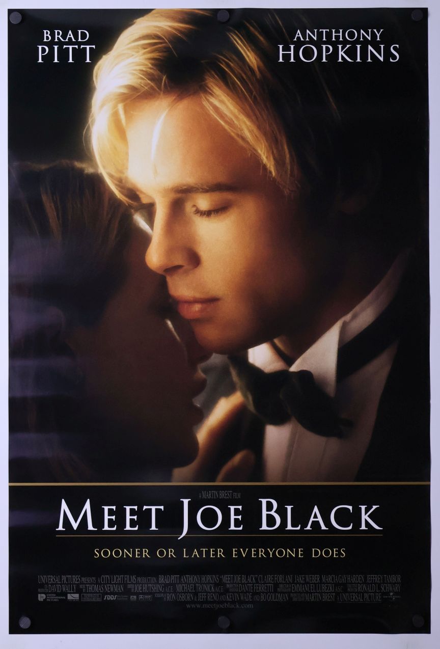 Meet Joe Black (1998) original theatrical movie poster - International Final