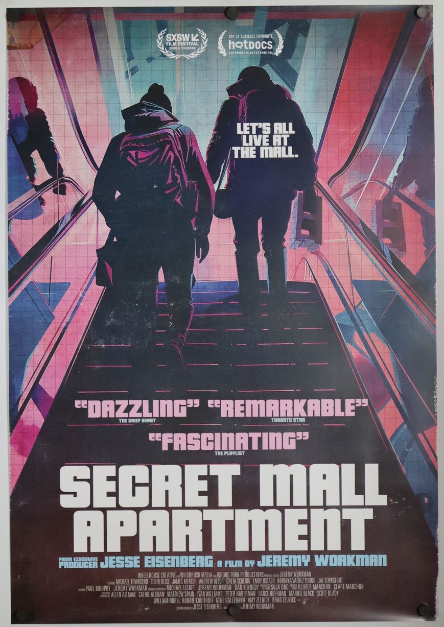 Secret Mall Apartment (2024) original theatrical movie poster - Style B