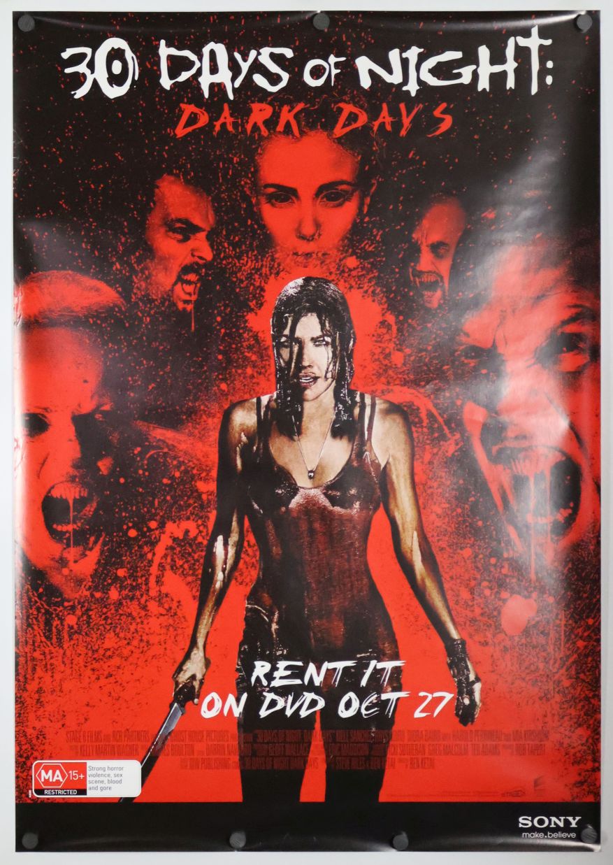 30 Days of Night: Dark Days (2010) original theatrical movie poster - Video