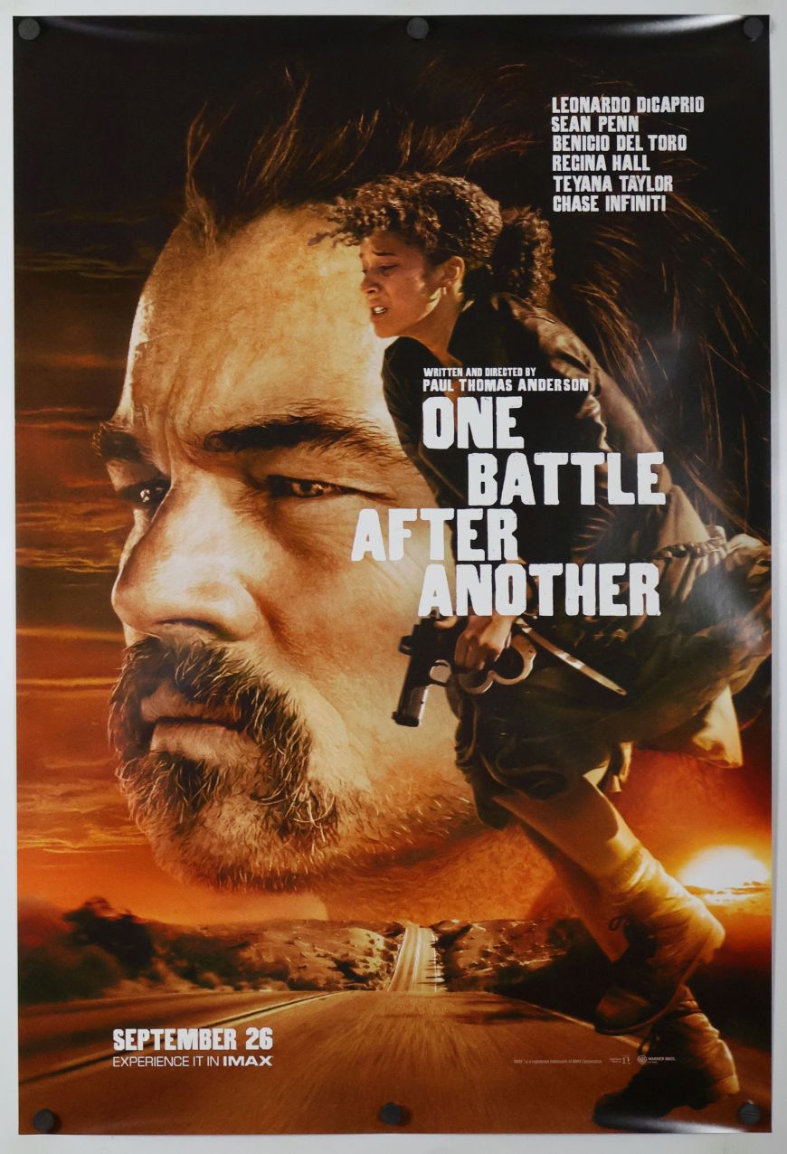 One Battle After Another (2025) original theatrical movie poster - Final