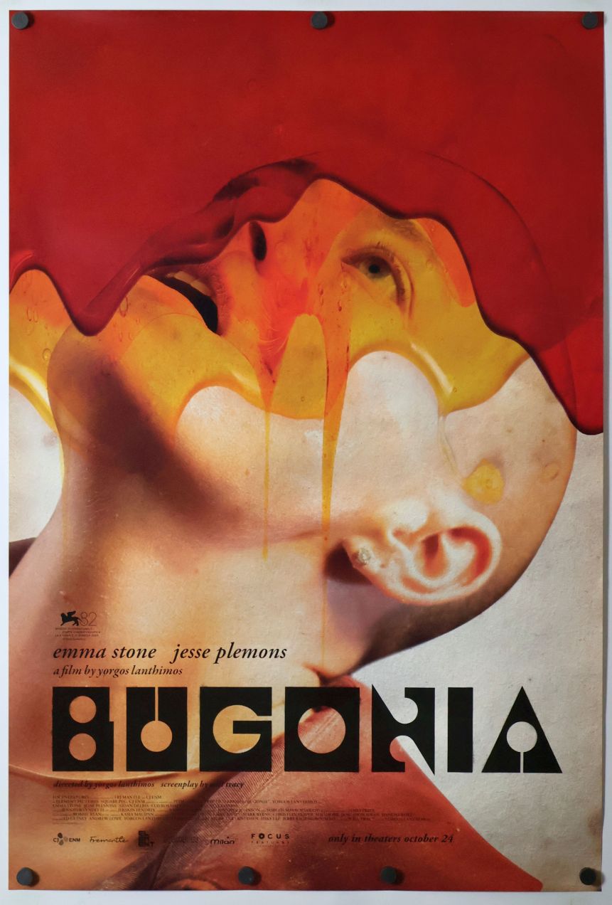 Bugonia (2025) original theatrical movie poster - Advance