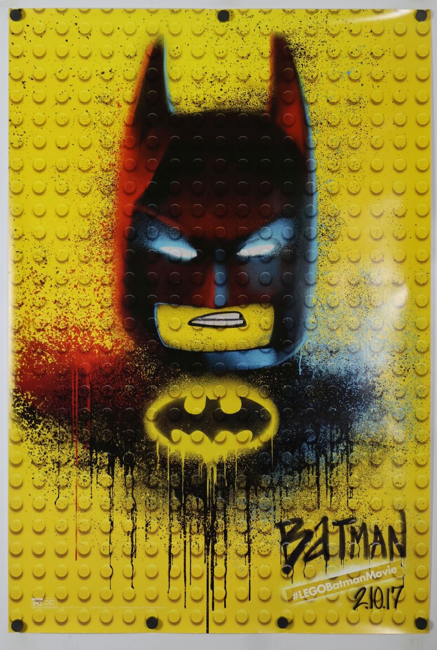 The Lego Batman Movie (2017) original theatrical movie poster - Wilding Style A