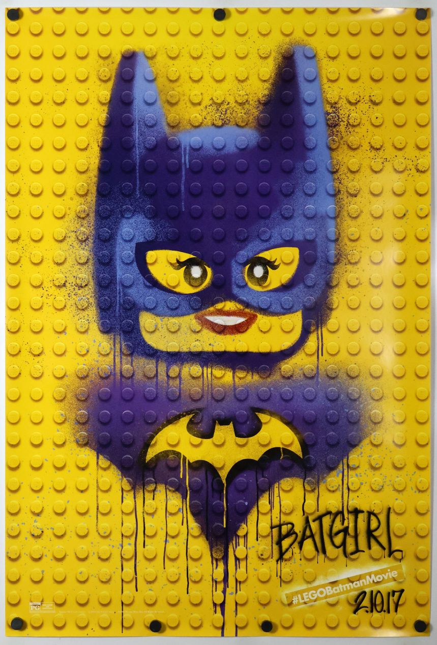 The Lego Batman Movie (2017) original theatrical movie poster - Wilding Style B
