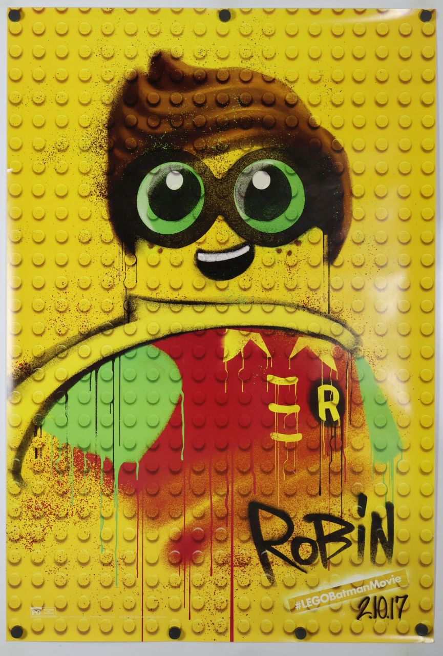 The Lego Batman Movie (2017) original theatrical movie poster - Wilding Style C