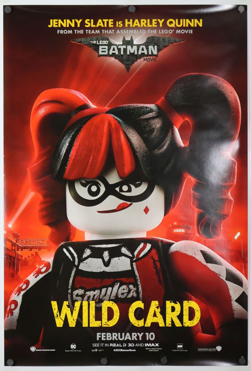 The Lego Batman Movie (2017) original theatrical movie poster - Advance Style D
