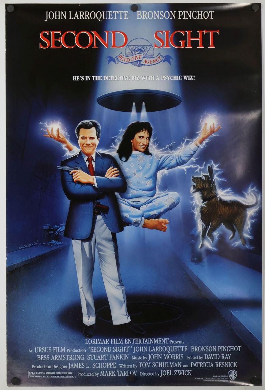 Second Sight (1989) original theatrical movie poster - Final