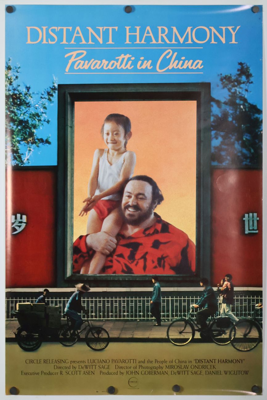 Distant Harmony (1987) original theatrical movie poster - Final