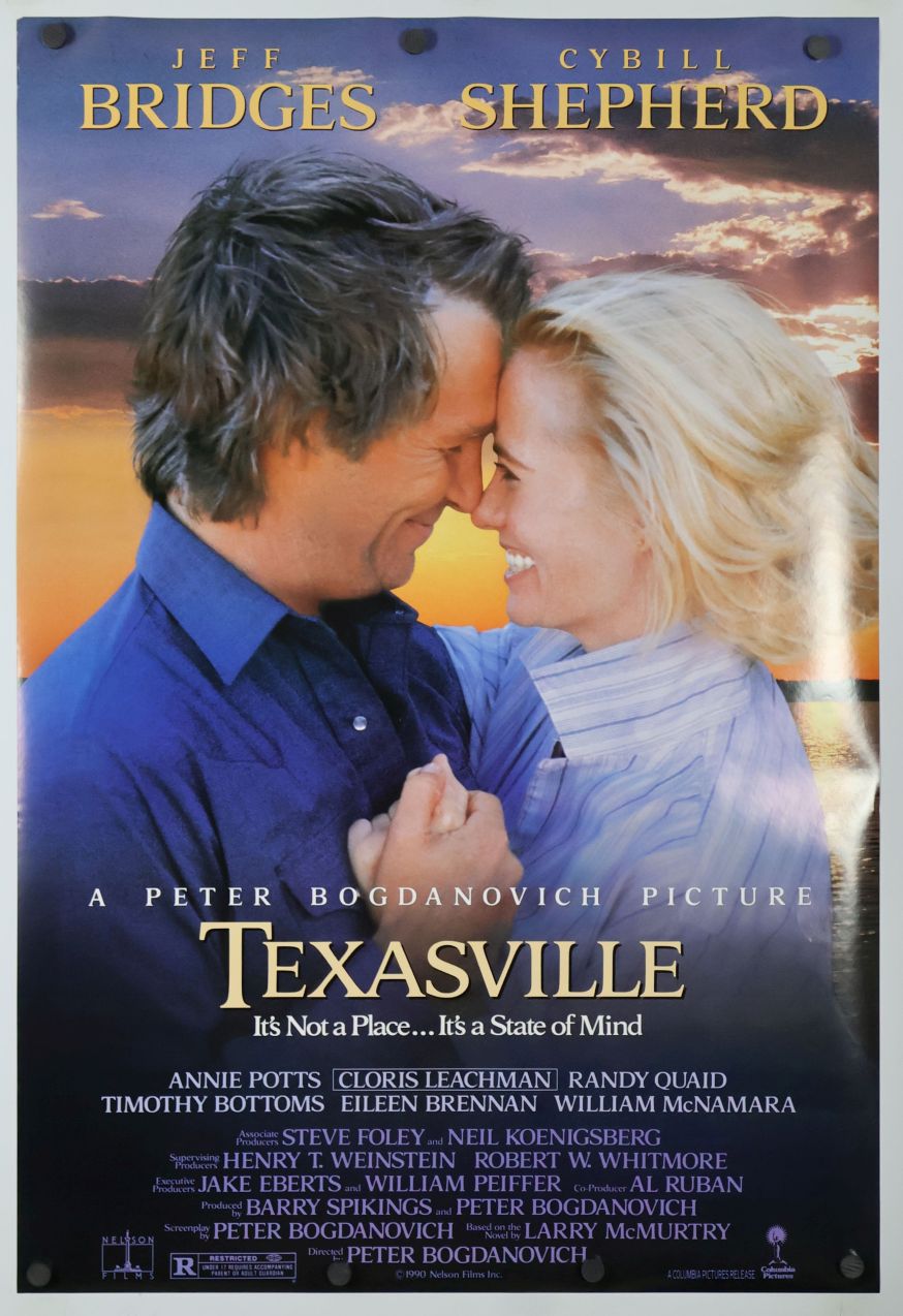 Texasville (1990) original theatrical movie poster - Final