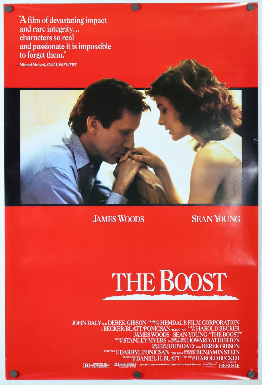 The Boost (1988) original theatrical movie poster - Final