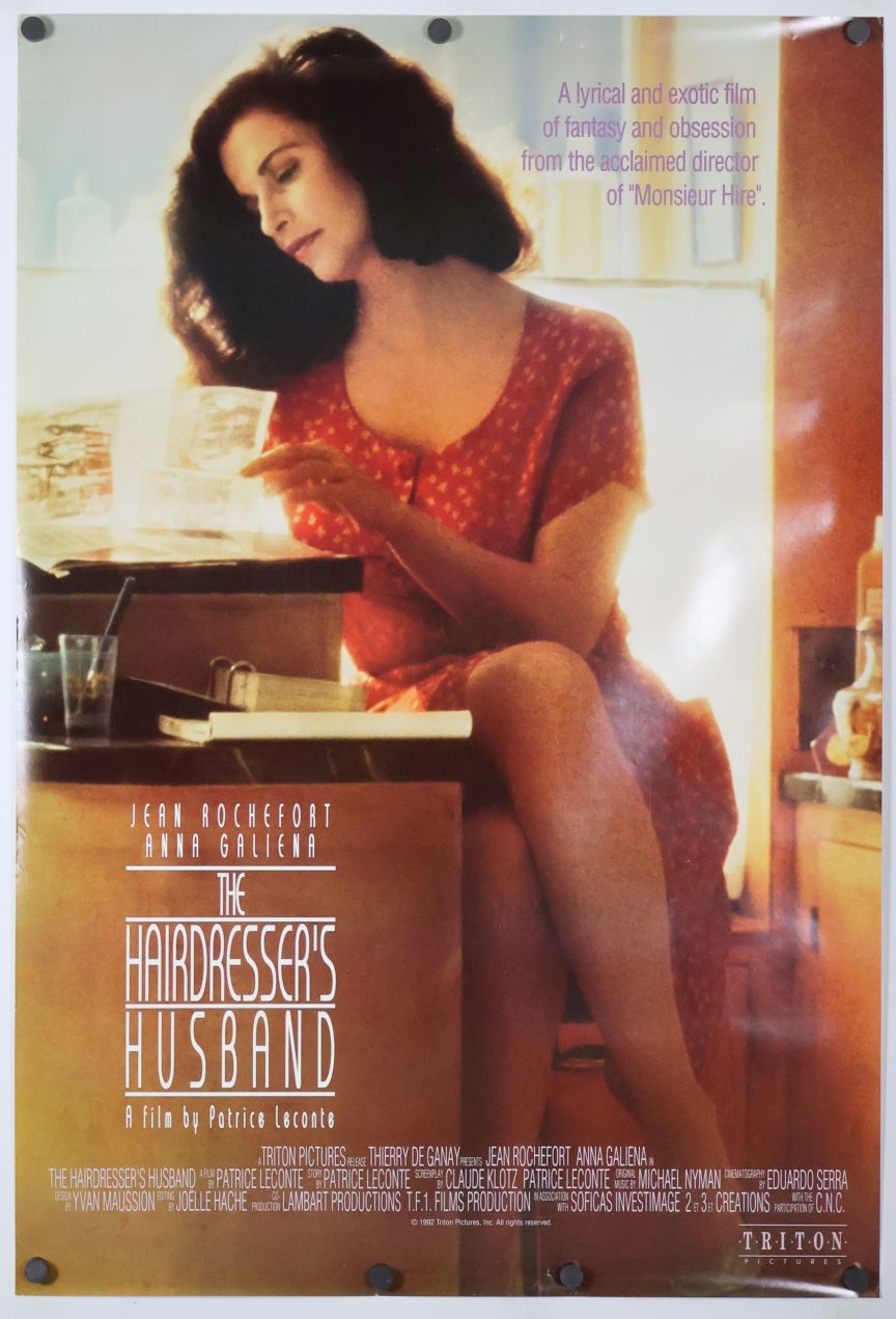 The Hairdresser's Husband (1992) original theatrical movie poster - Final