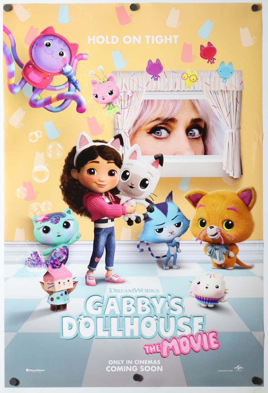 Gabby's Dollhouse: The Movie (2025) original theatrical movie poster - International Advance