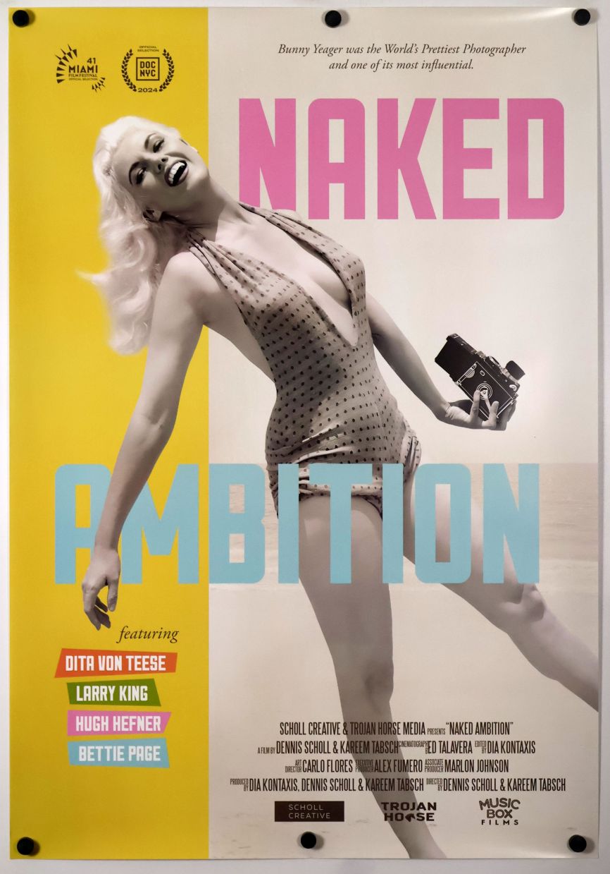 Naked Ambition (2023) original theatrical movie poster - Final