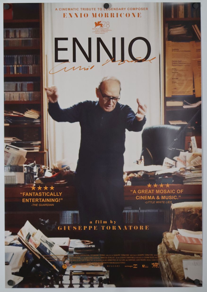 Ennio (2024) original theatrical movie poster - Final