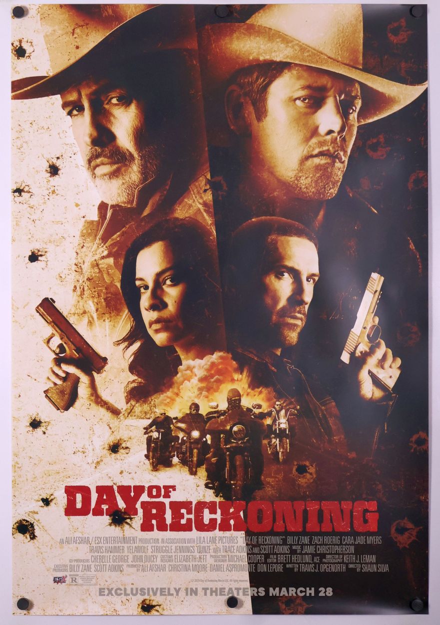 Day of Reckoning (2025) original theatrical movie poster - Final