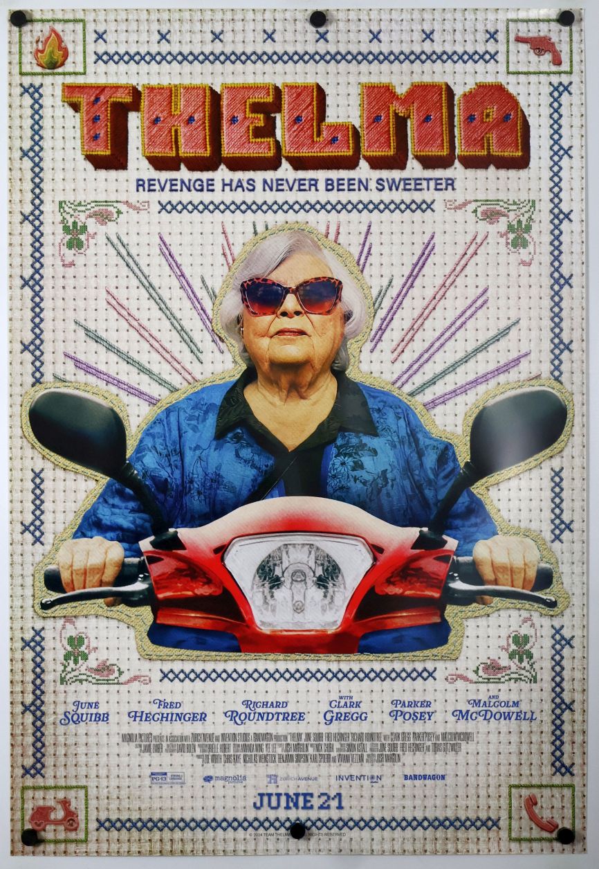Thelma (2024) original theatrical movie poster - Final