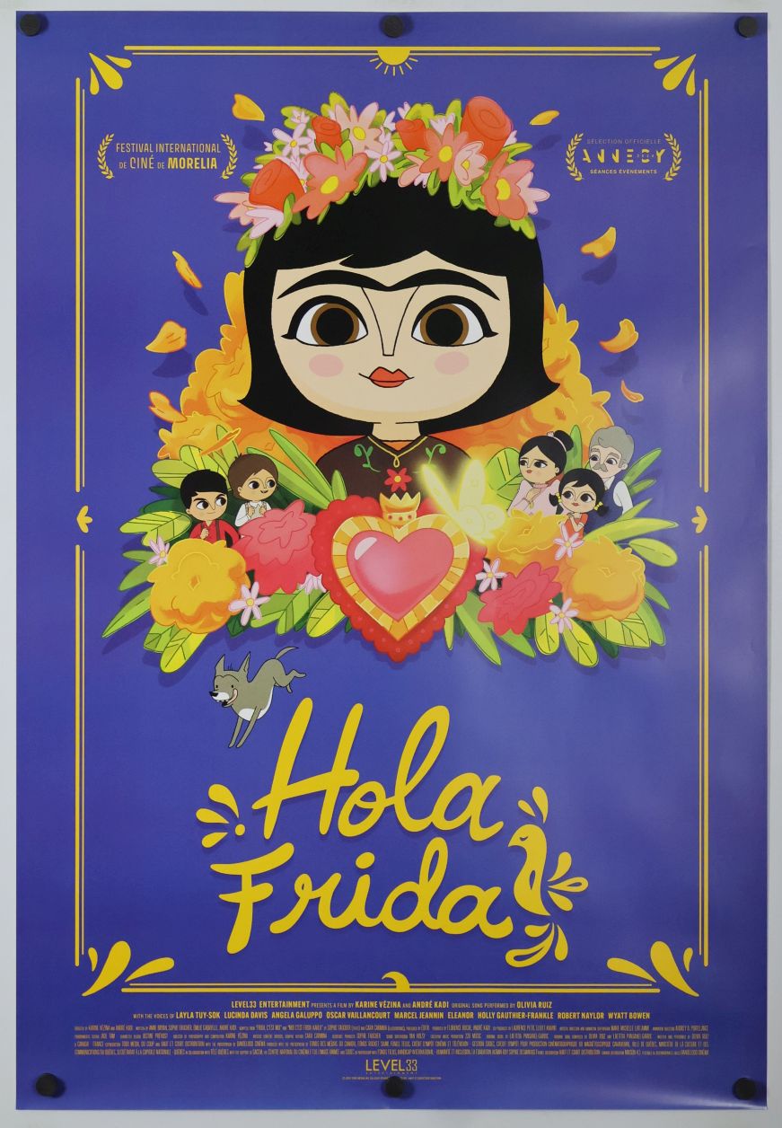 Hola Frida (2025) original theatrical movie poster - Final