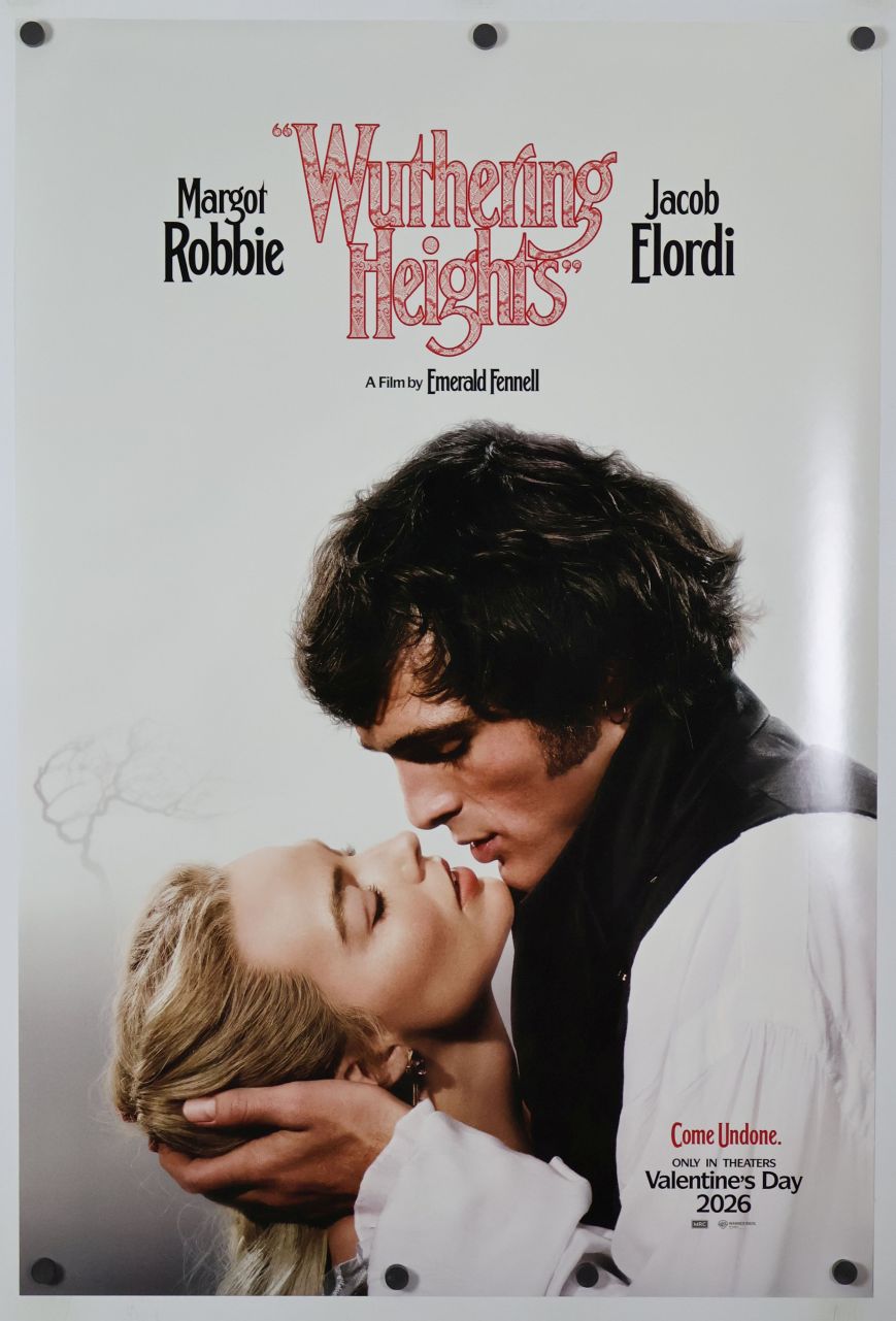 Wuthering Heights (2026) original theatrical movie poster - Advance
