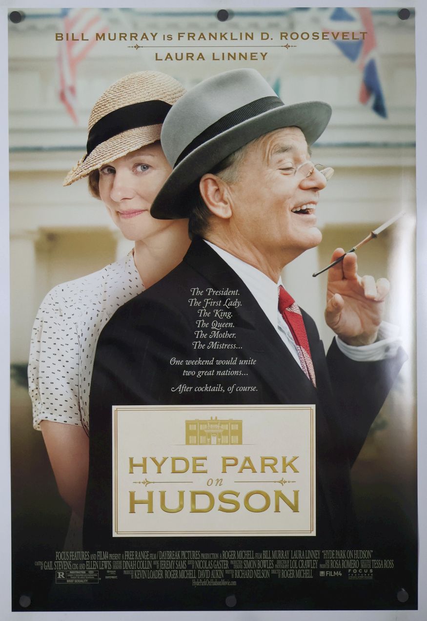 Hyde Park on Hudson (2012) original theatrical movie poster - Final
