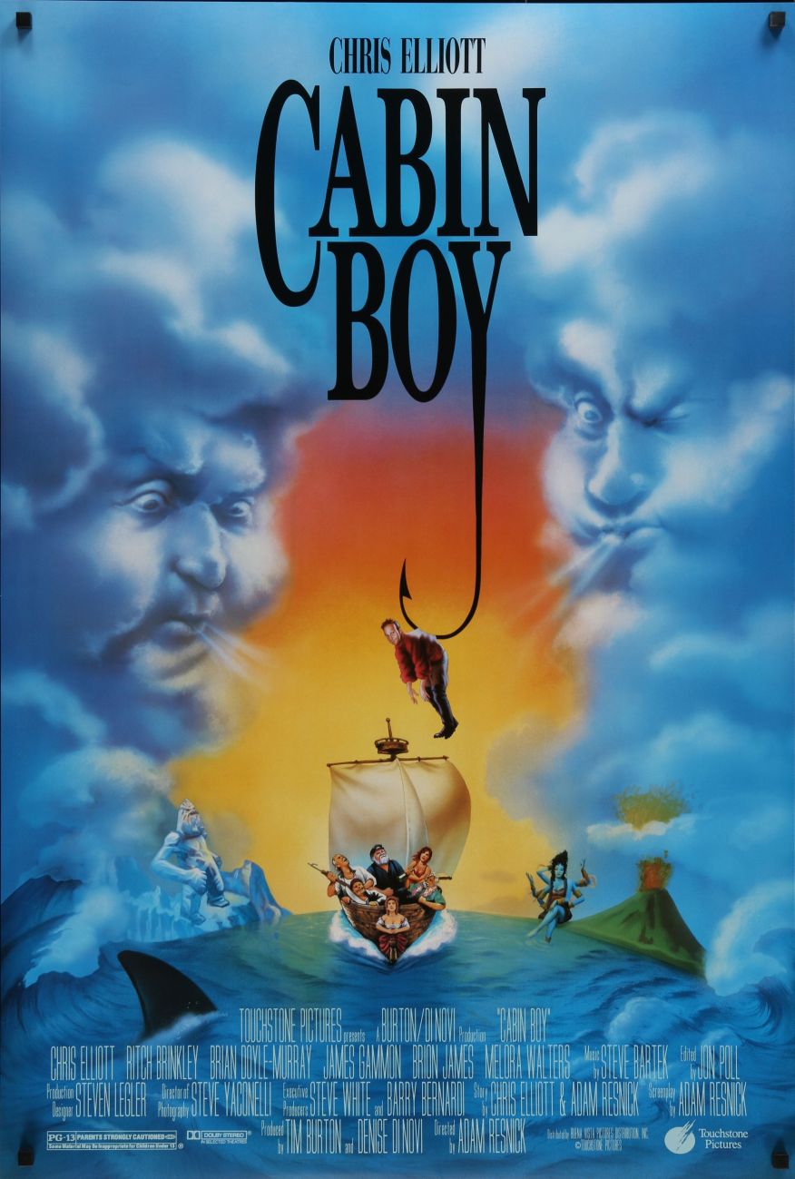 Cabin Boy (1994) original theatrical movie poster - Final