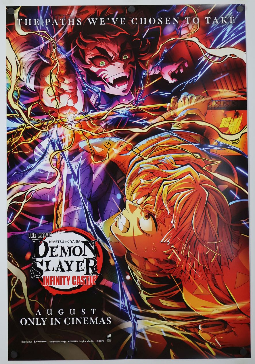 Demon Slayer -Kimetsu no Yaiba- The Movie: Infinity Castle (2025) original theatrical movie poster - International Style F