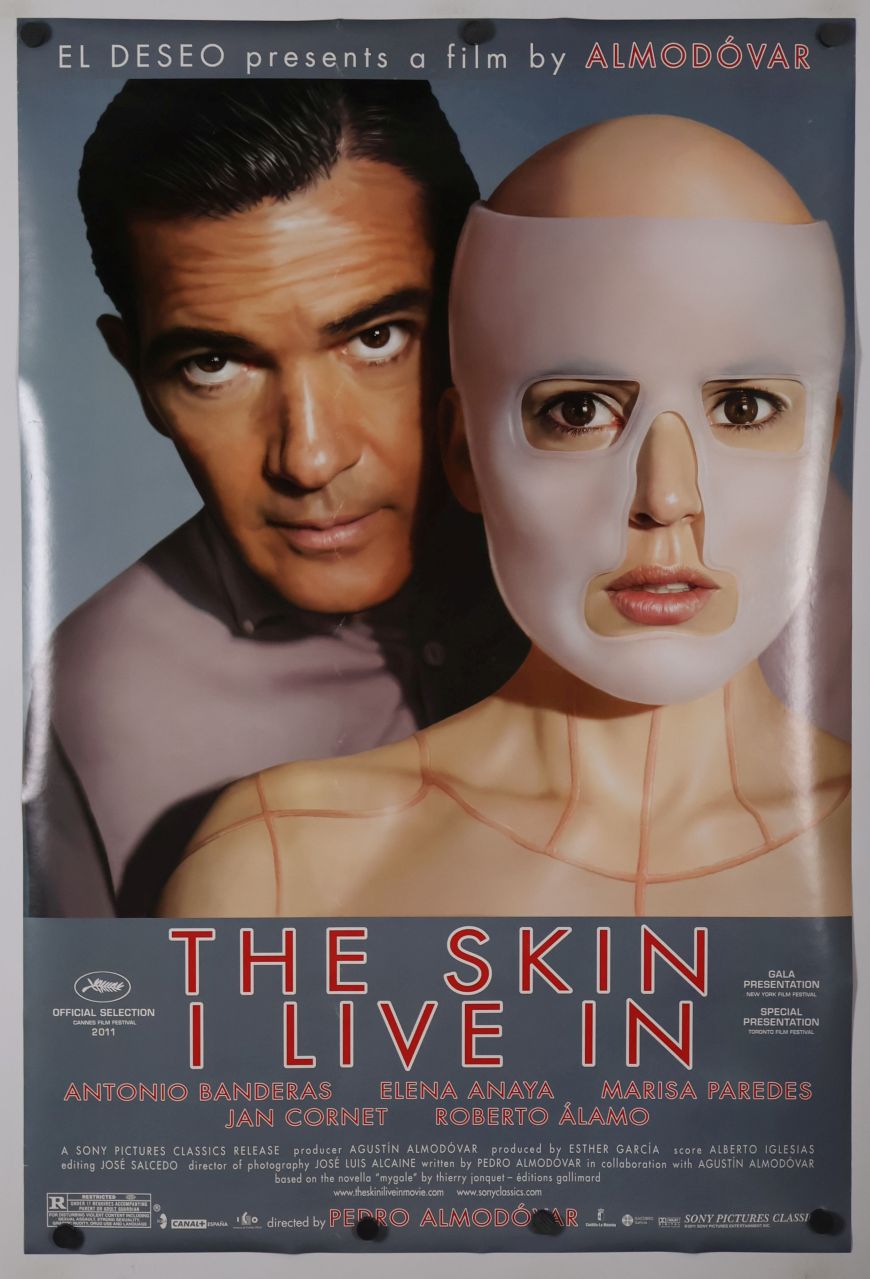 The Skin I Live In (2011) original theatrical movie poster - Final